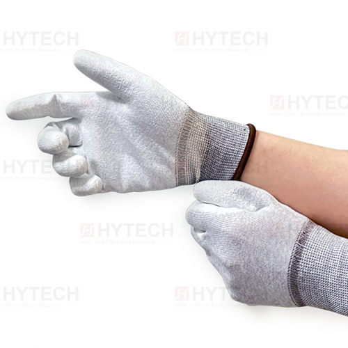 抗靜電碳纖維手套-PU塗佈-內頁