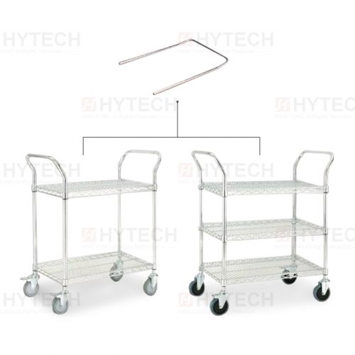 組合式鍍鉻置物車-U型w_2