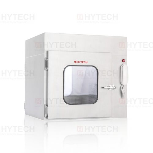 無塵室專用浴塵型傳遞箱,外觀圖。