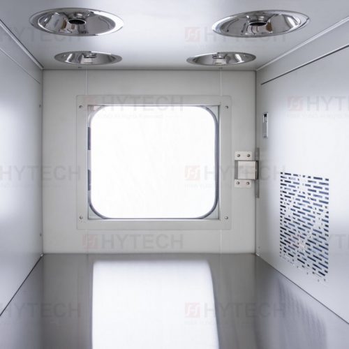 無塵室專用傳遞箱,內部圖。