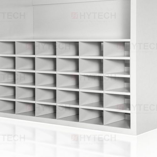 無塵衣鞋櫃，細節圖三。